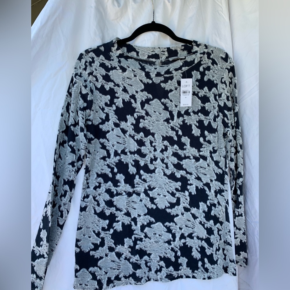 The Loft, Long sleeve blouse, NWT